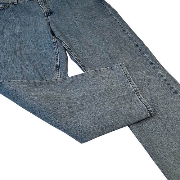 Vintage Lee Riders Blue Jeans Women’s 18M Thick Denim USA Made - Picture 2 of 7